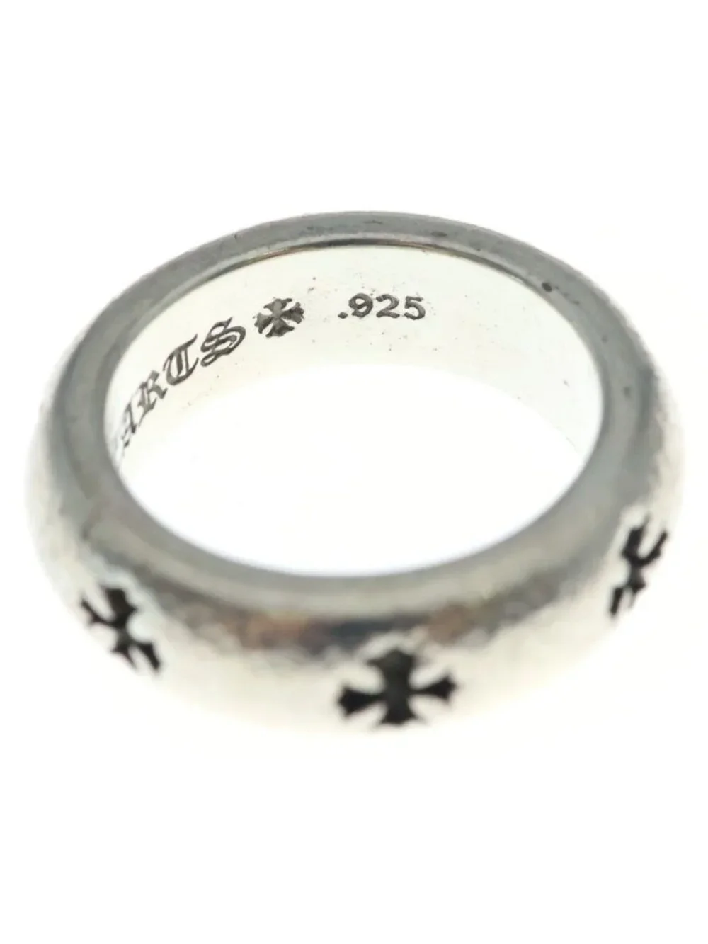 Chrome Hearts Negative CH Plus Ring Silver